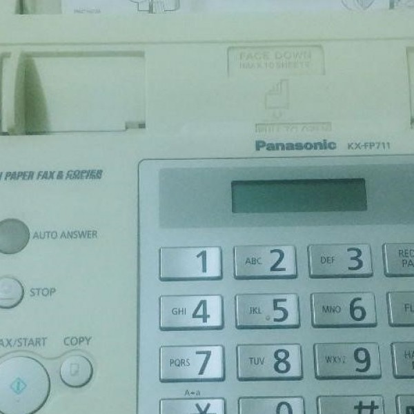 فروش دستگاه فکس مدل پاناسونیک kxfp711cx تهران