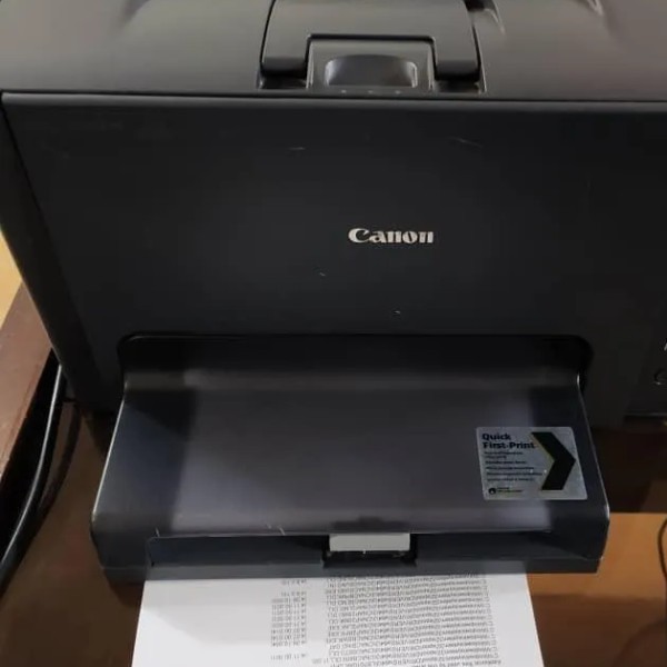 پرینتر رنگی لیزری canon