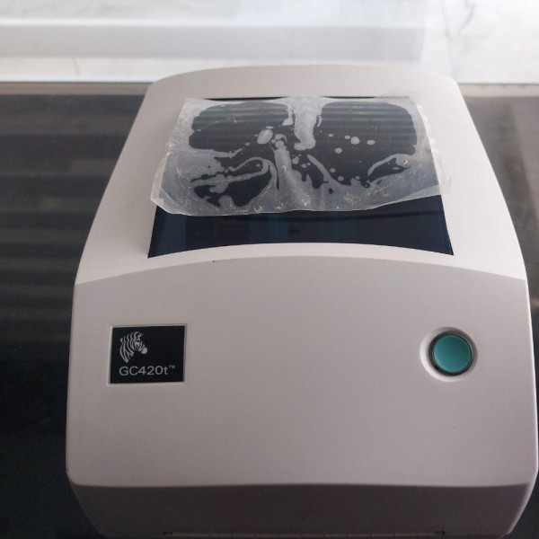 پرینتر لیبل زن زبرا ZEBRA GC420t اداره پست