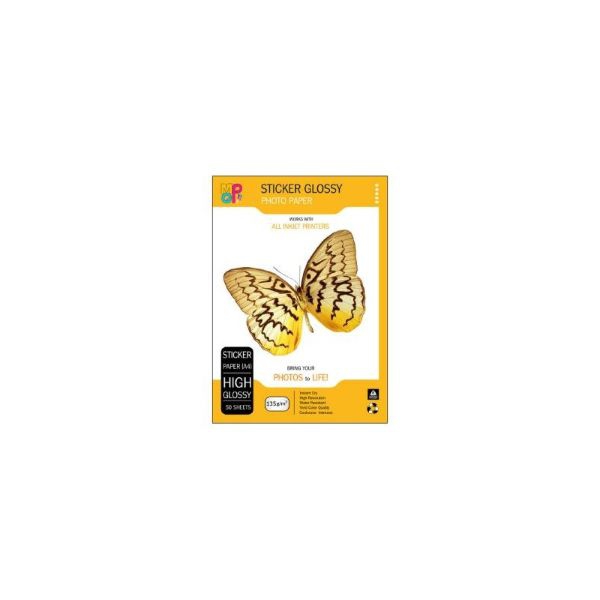 فتوگلاسه 135 گرم پشت چسبدار 50برگی MGP - A4